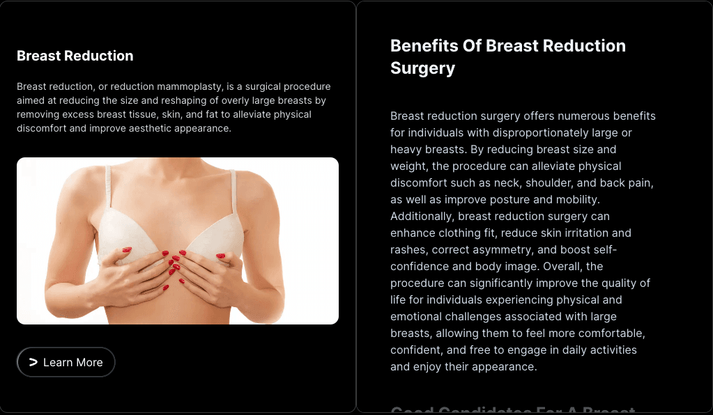 Breast Reduction